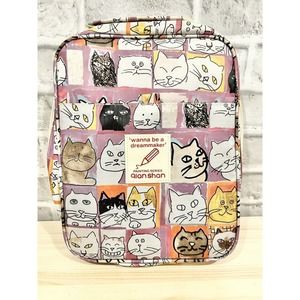 Qian Shan *Wanna Be A Dreammaker* Artist Storage Case Pencil Brush Holder CATS